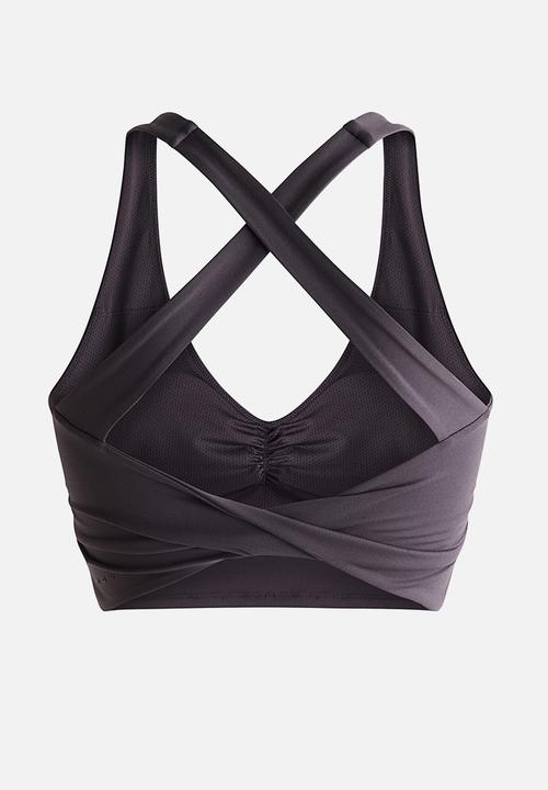 H&M - Medium support sports bra with softmove™ - plum