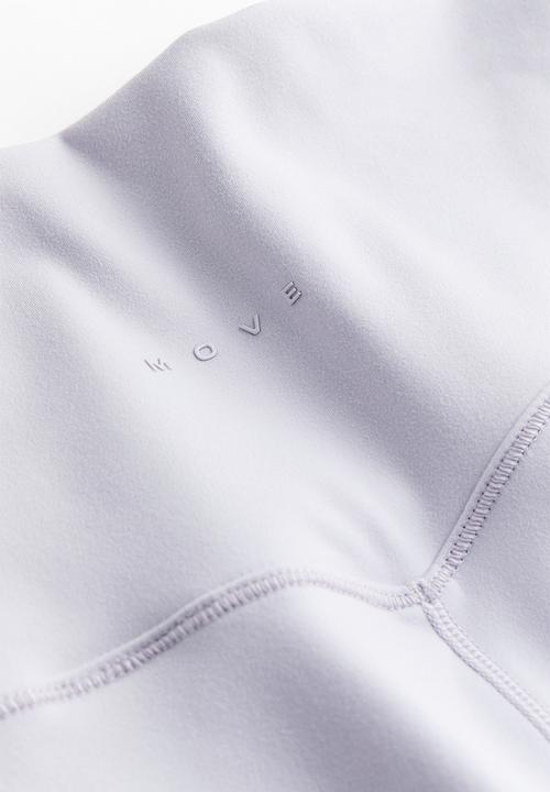 H&M - Sports cycling shorts with softmove? - lilac