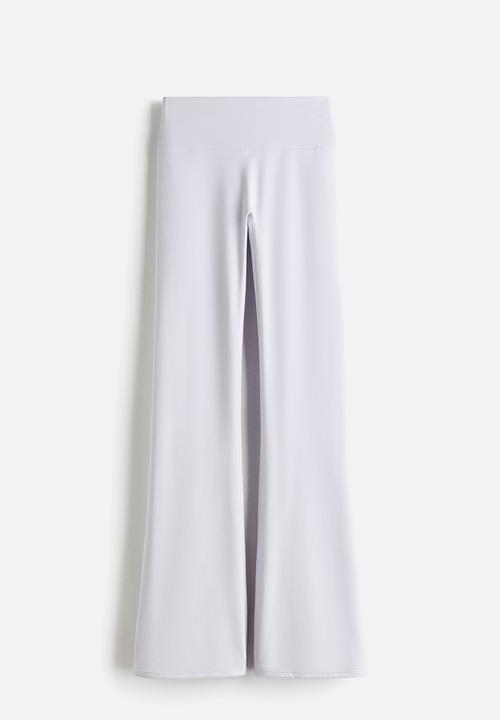 H&M - Flared yoga leggings with softmove? - lilac
