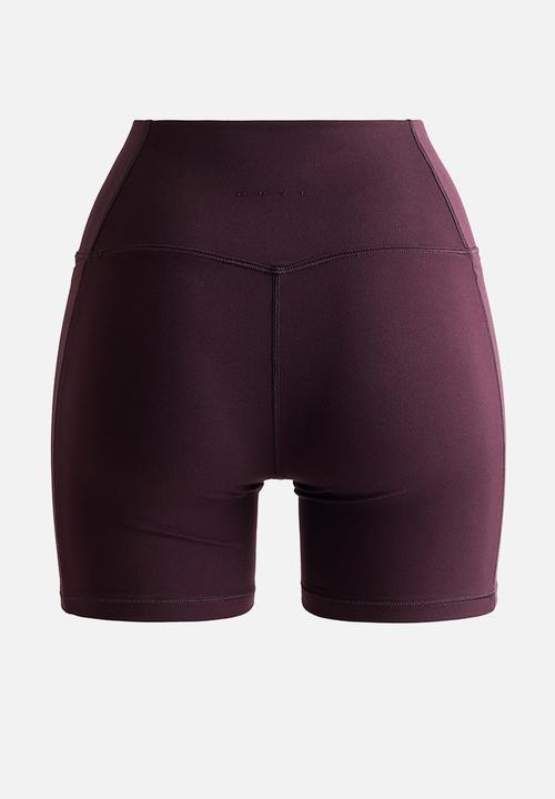 H&M - Softmove? pocket cycling shorts  - chocolate plum