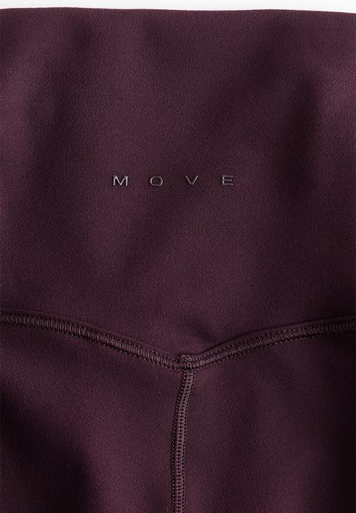 H&M - Softmove? pocket cycling shorts  - chocolate plum