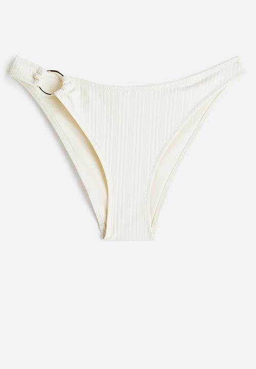 H&M - Cheeky bikini bottoms - cream
