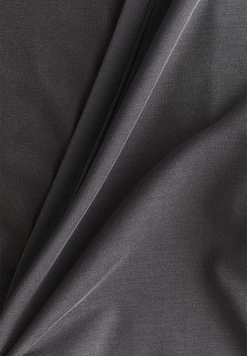 H&M - Cropped tie-front yoga top with softmove™ - slate grey
