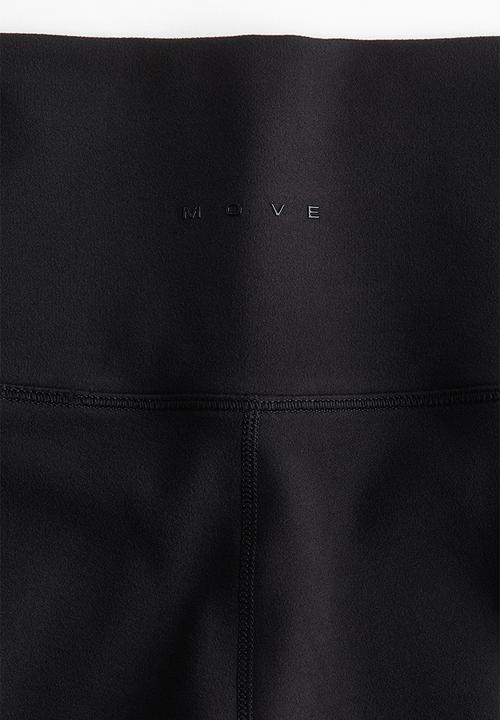 H&M - Sports hotpants with softmove™ - black