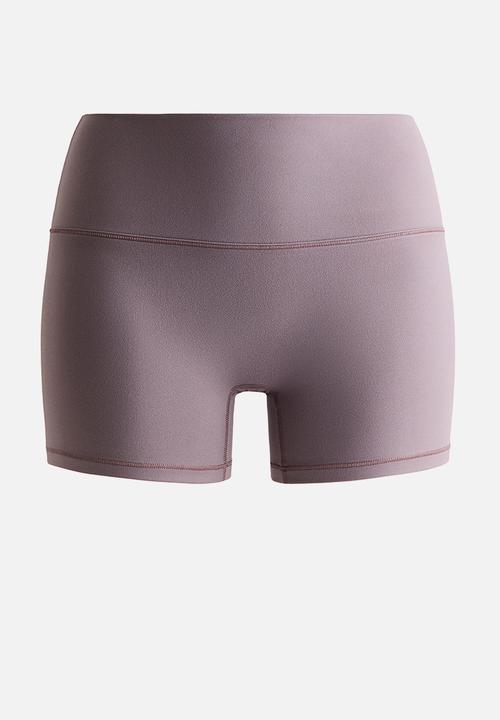 H&M - Sports hotpants with softmove™ - dusty mauve