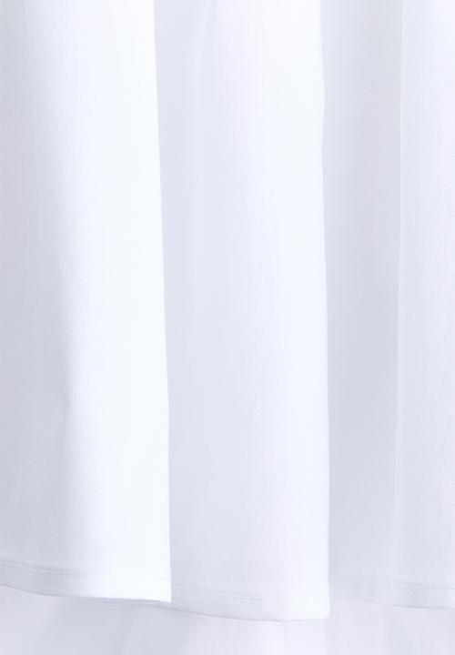 H&M - Cropped cotton blouse - white