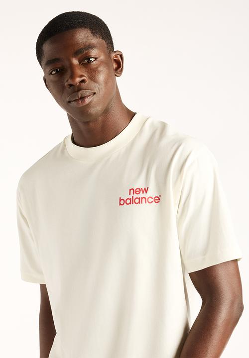 New Balance  - Intelligent Choice Graphic T-Shirt -  Angora
