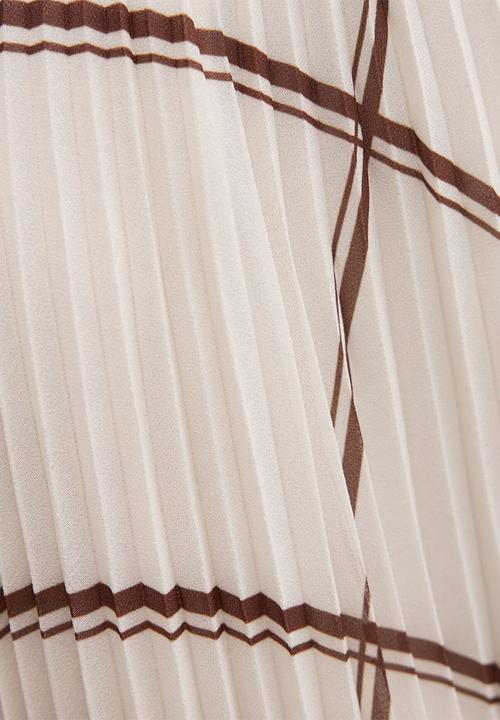 Forever New - Aurora pleated skirt in oliver check