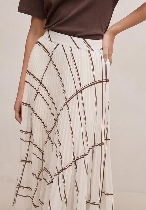Forever New - Aurora pleated skirt in oliver check