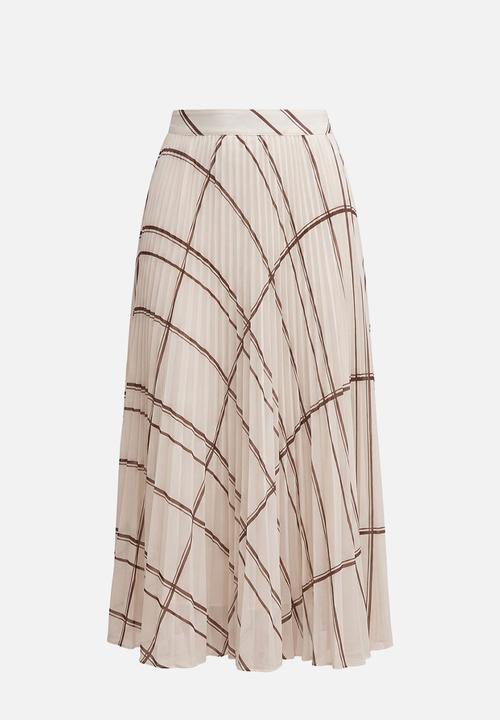 Forever New - Aurora pleated skirt in oliver check