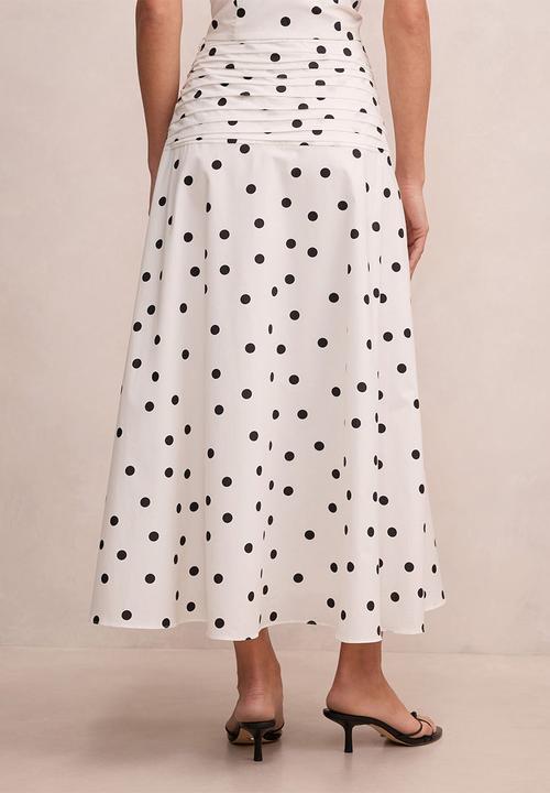 Forever New - Magnolia polka dot skirt in marseille spot co-ord