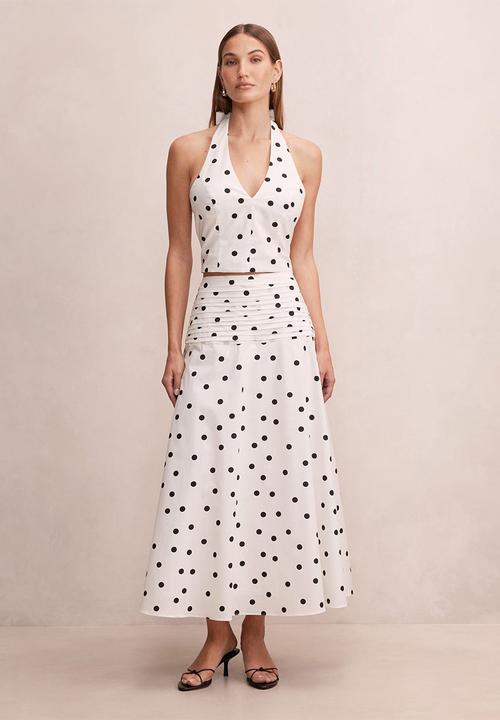 Forever New - Magnolia polka dot skirt in marseille spot co-ord