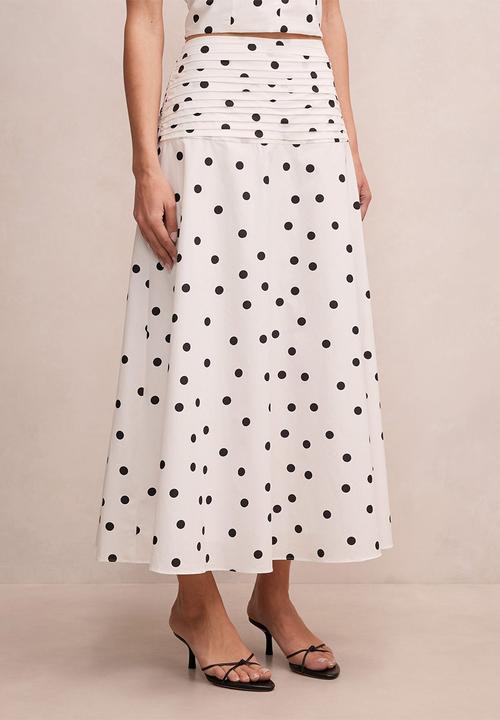 Forever New - Magnolia polka dot skirt in marseille spot co-ord