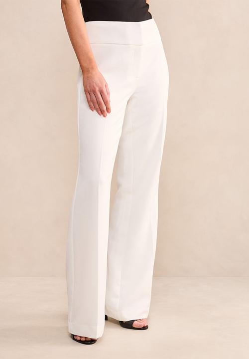 Forever New - Devon flared pants in porcelain