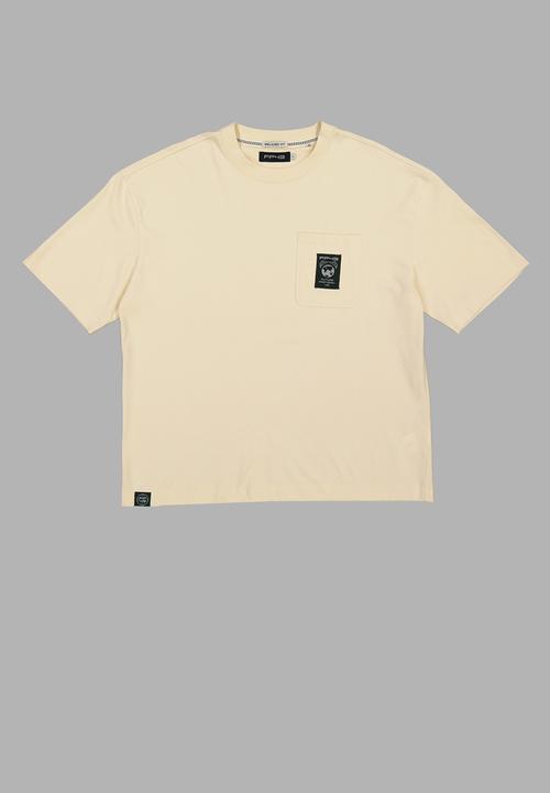 FP43 by S.P.C.C - L0CKY43 Tee  - Stone