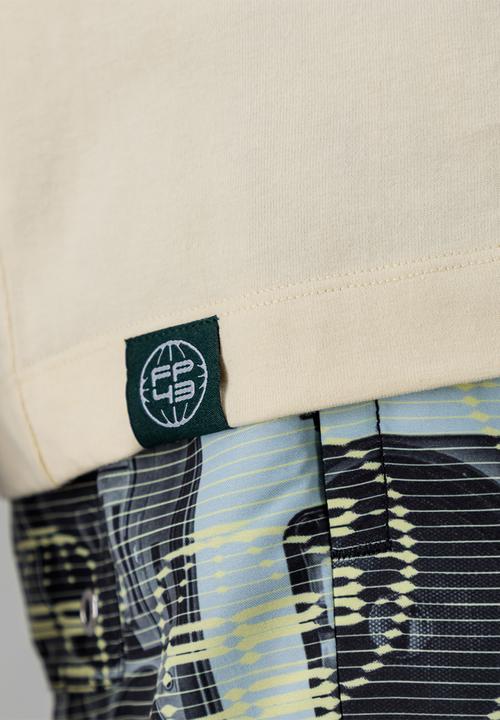 FP43 by S.P.C.C - L0CKY43 Tee  - Stone