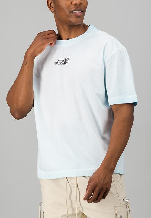 FP43 by S.P.C.C - 0V3RDR4FT Tee  - Light Blue