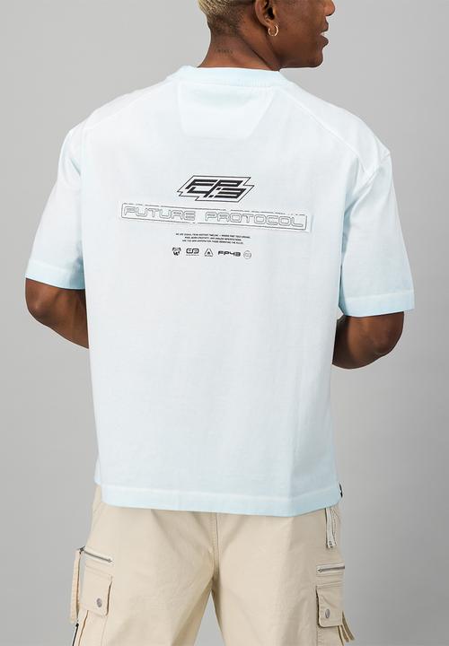 FP43 by S.P.C.C - 0V3RDR4FT Tee  - Light Blue