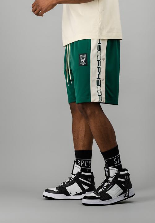 FP43 by S.P.C.C - P0W3RSL1D3 Woven Short  - Dark Green