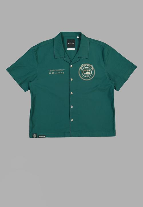 FP43 by S.P.C.C - L1QU1D Shirt  - Dark Green