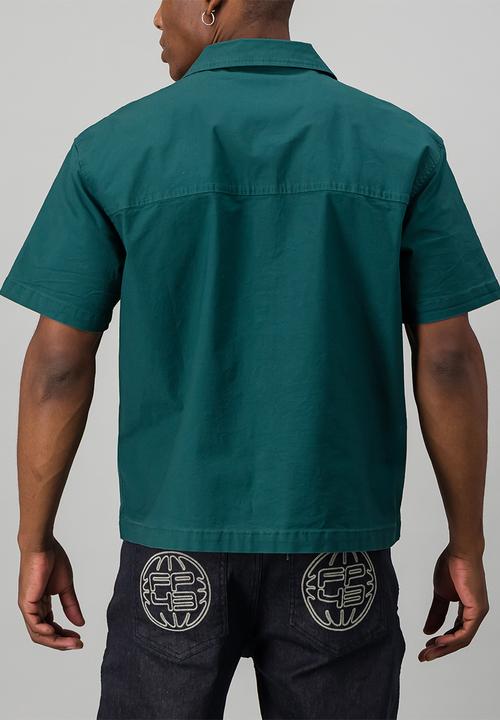 FP43 by S.P.C.C - L1QU1D Shirt  - Dark Green