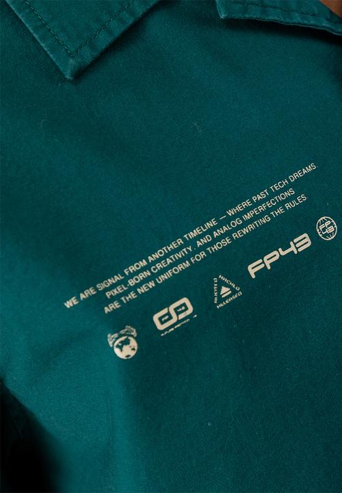FP43 by S.P.C.C - L1QU1D Shirt  - Dark Green