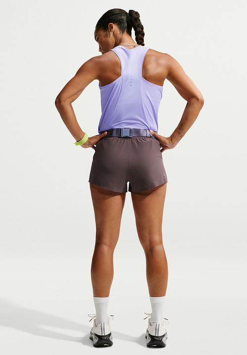 Nike - W Nike Swift Dri-Fit Running Tank Top - Purple Pulse/Reflective Silver