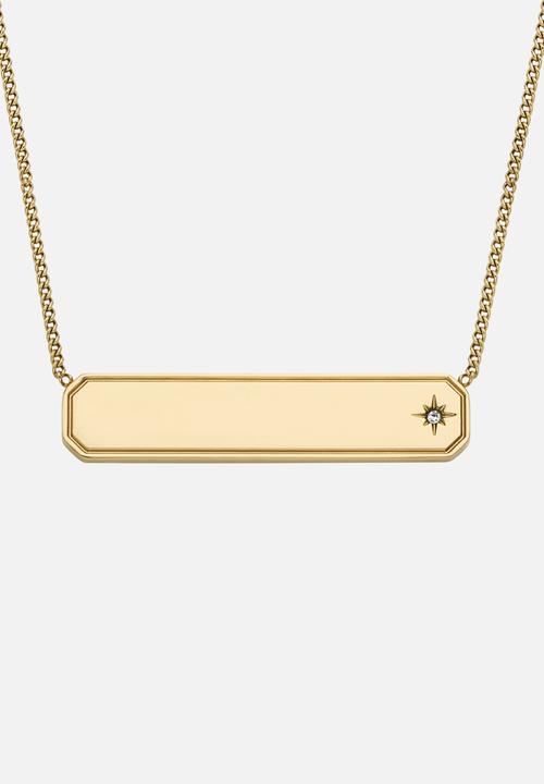 Fossil - Sadie JF04926710 Necklace - Gold