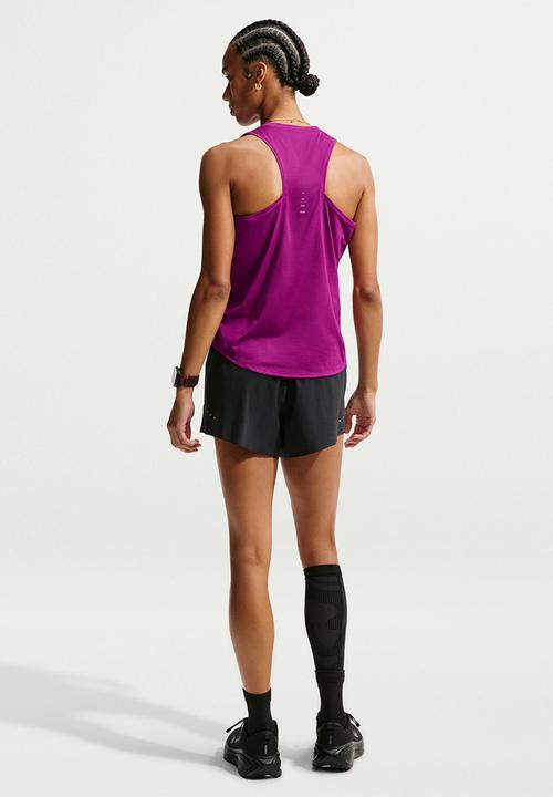 Nike - W Nike Swift Dri-Fit Running Tank Top - Trueberry/Reflective Silver