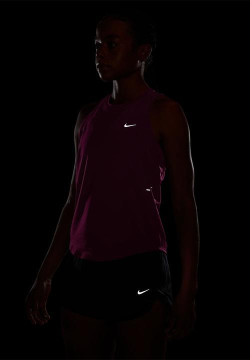 Nike - W Nike Swift Dri-Fit Running Tank Top - Trueberry/Reflective Silver