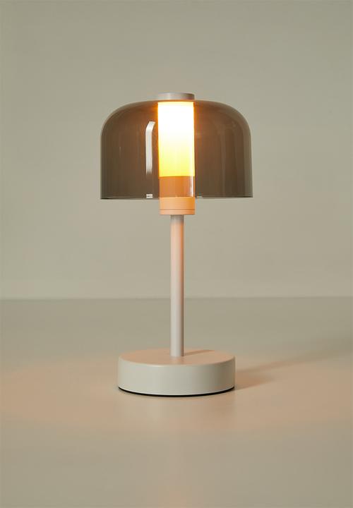 Pop Candy - Glass shade lamp - white/black