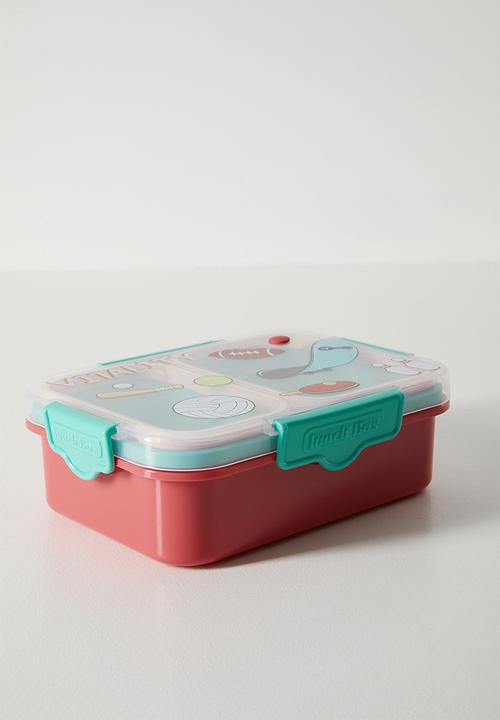 Pop Candy - Bento lunch box set - teal/pink