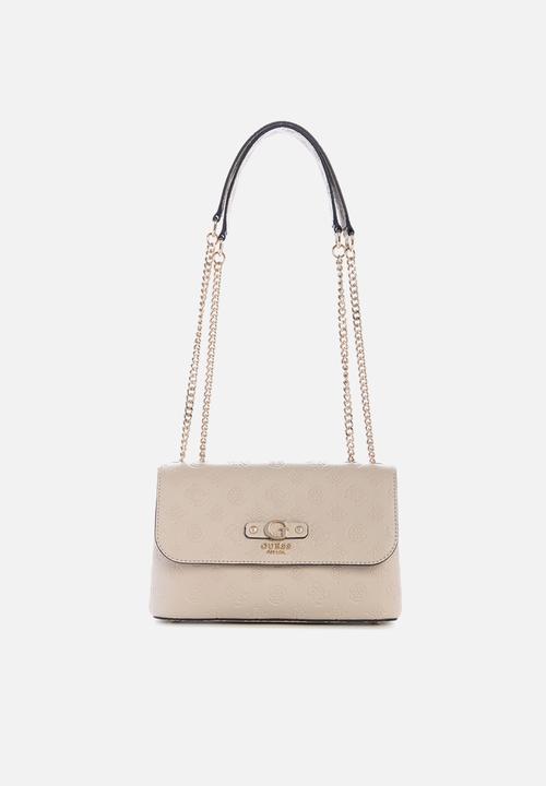 GUESS - Ahb Dita Convertible Xbody Flap - Light Taupe