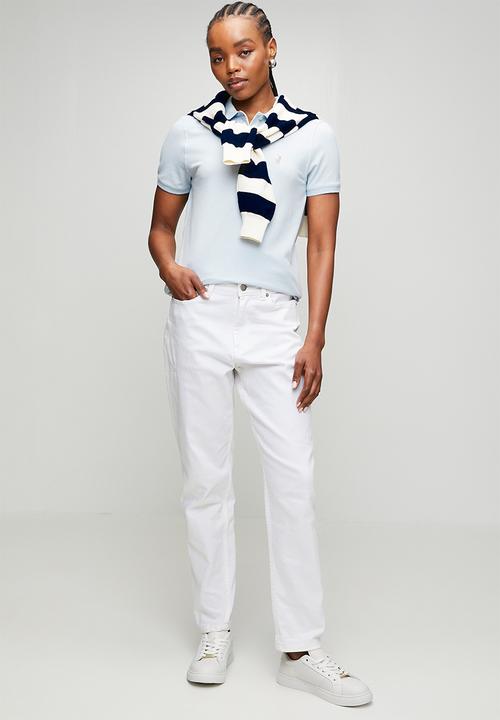 POLO - Wmn Margot Ss Golfer - Blue Grey