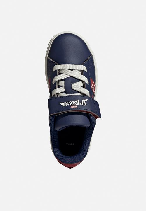 adidas Originals - Grand Court Spider-Man El K - Dkblue/Actmar/Owhite