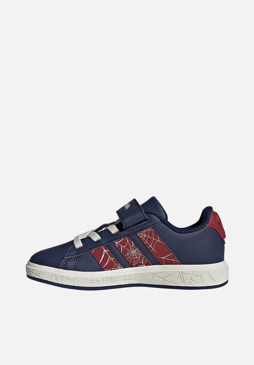 adidas Originals - Grand Court Spider-Man El K - Dkblue/Actmar/Owhite