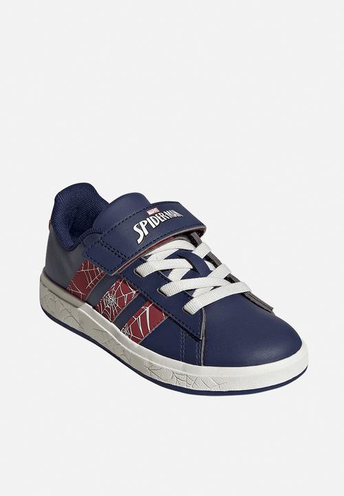 adidas Originals - Grand Court Spider-Man El K - Dkblue/Actmar/Owhite
