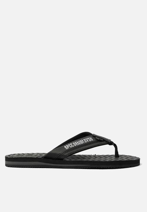 S.P.C.C - Soren Flip Flops  - Black