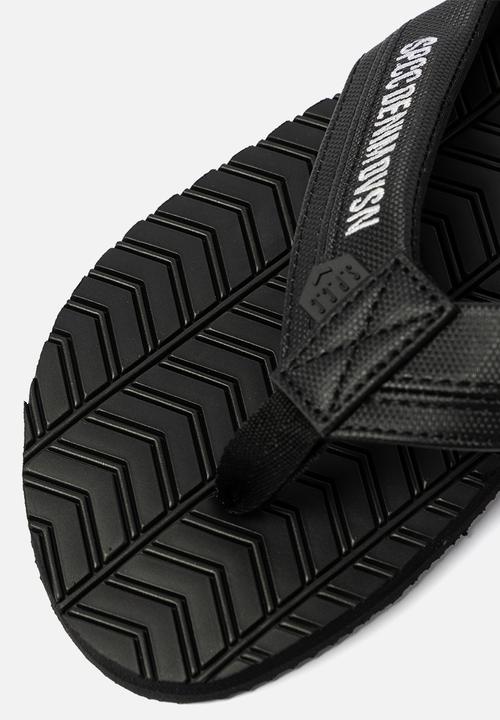 S.P.C.C - Soren Flip Flops  - Black