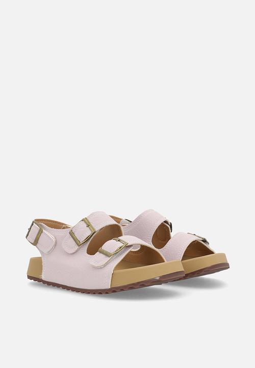 Pop Candy - Slide with ankle straps - light lilac
