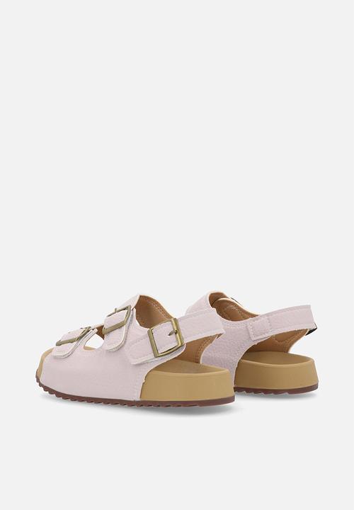 Pop Candy - Slide with ankle straps - light lilac
