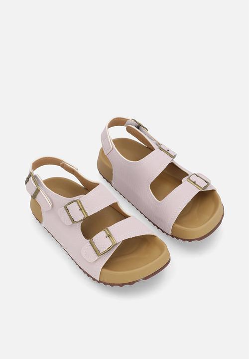 Pop Candy - Slide with ankle straps - light lilac