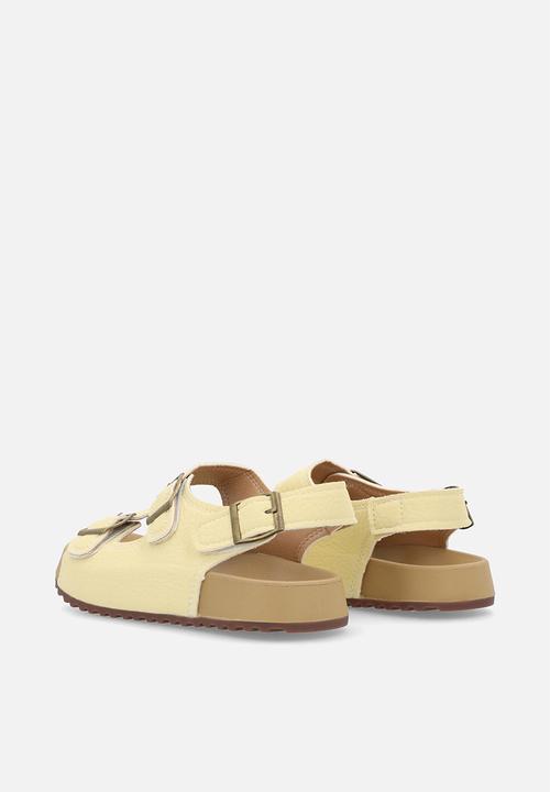 Pop Candy - Slide with ankle straps - yellow