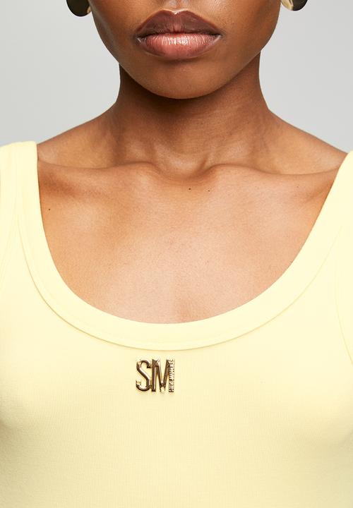 Steve Madden - Ladies bianca bodysuit - soft yellow
