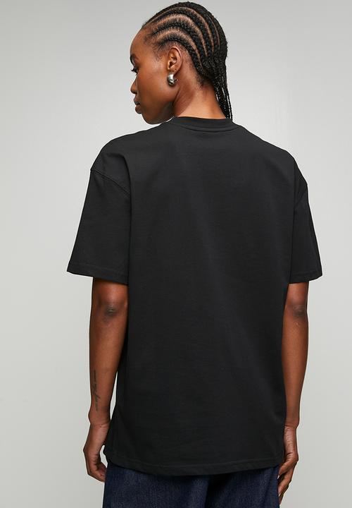 Steve Madden - Ladies jules oversized t-shirt - black