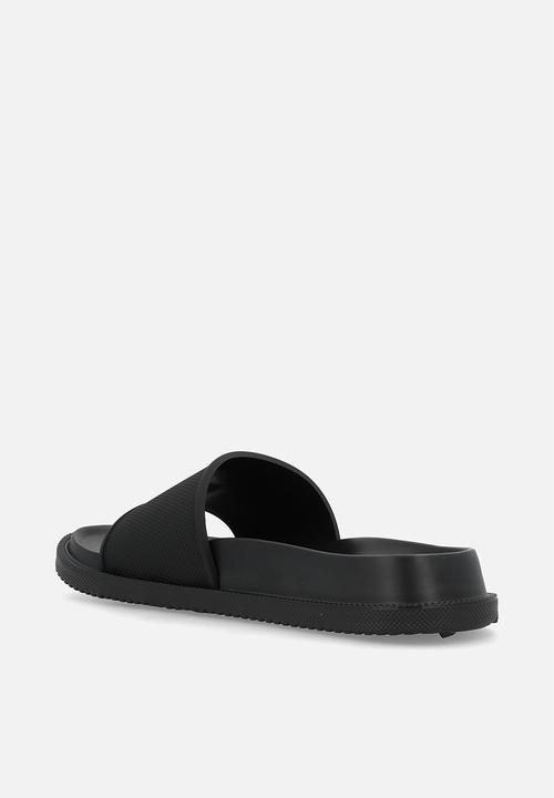 POLO - Pony moulded pool slide - black