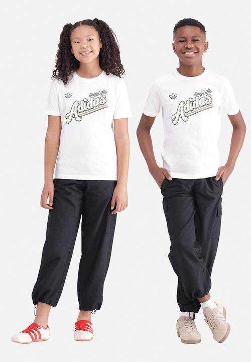 adidas Originals - 3 Stripes Tee Y - White