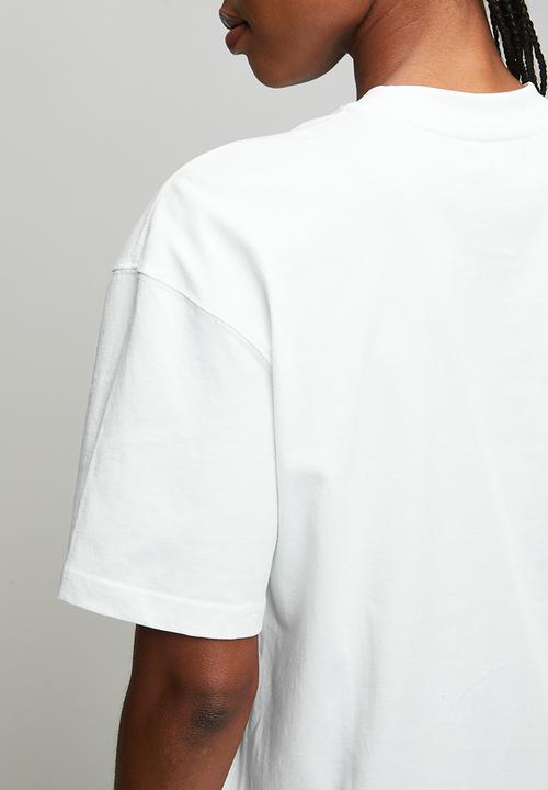 Steve Madden - Ladies jules oversized t-shirt - white