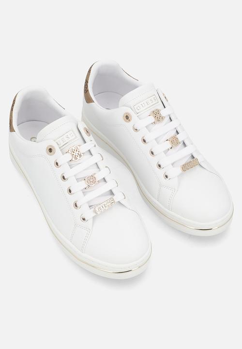 GUESS - Stasey4 sneaker - white/latte