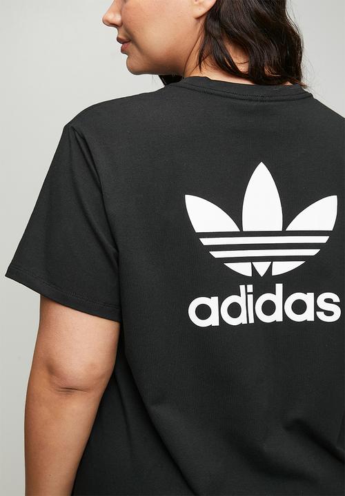 adidas Originals - Plus tref dress s26 - black/white